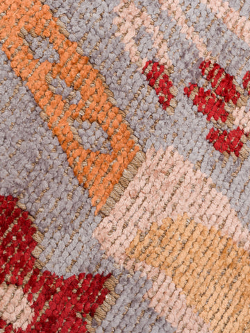 Ruggadocia Voysey Azur Botanik Desenli Halı detay