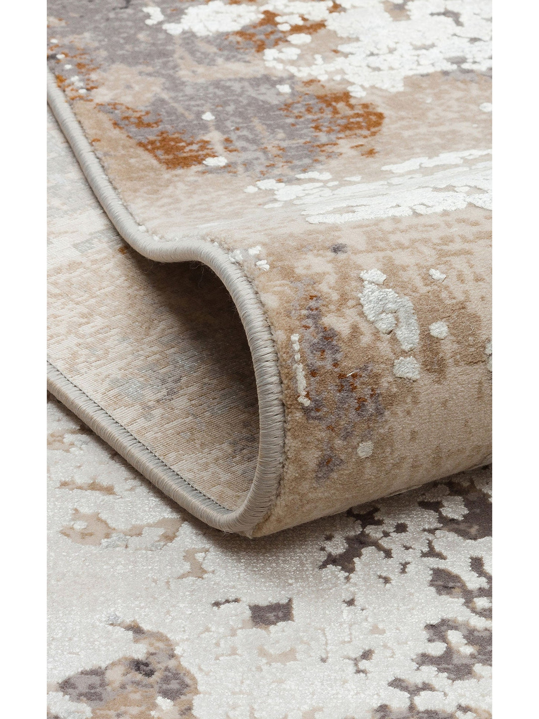 Üsküdar Serisi Yüksek Kaliteli Sık Dokuma Modern Salon Halısı 07 CREAM GOLD XW - Carpetdocia