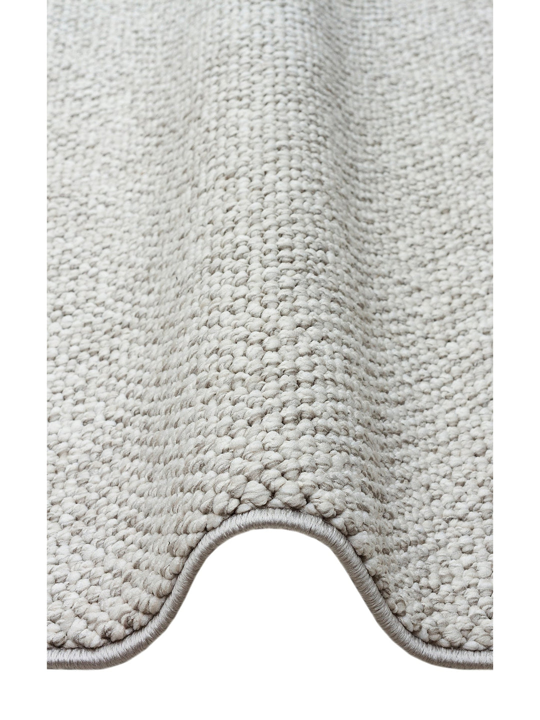 İskandinav Serisi Hasır Dokuma Oturma Odası Koridor Antre Mutfak Modern Halı PLAIN GREY - Carpetdocia