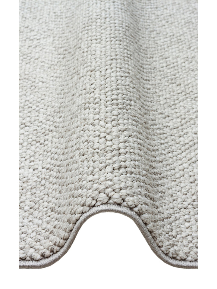 İskandinav Serisi Hasır Dokuma Oturma Odası Koridor Antre Mutfak Modern Halı PLAIN GREY - Carpetdocia
