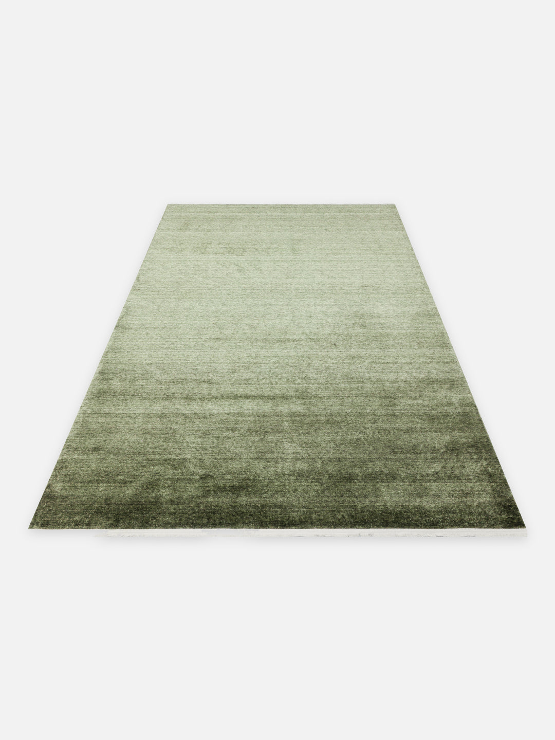 Victoria %100 TENCEL™ Lyocell El Emeği ile Üretilen Halı FOREST MOSS açılı görünüm