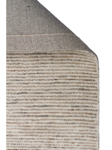 Vienna Series Wool and Cotton Blend Handwoven Rug SILVER