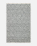 Woolstar 100% natürliche Kaschmir-Muster Wohnzimmer Sitzbereich Flur Eingangsbereich handgewebter gestrickter Teppich DIAMONDGREY